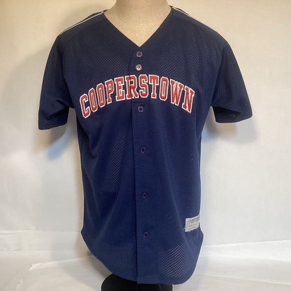 Vintage Cooperstown All Star Village Baseball Jersey mens size medium - Picture 1 of 11